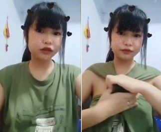 Sinh viên sexy khoe vú to làm bạn chảy nước miếng